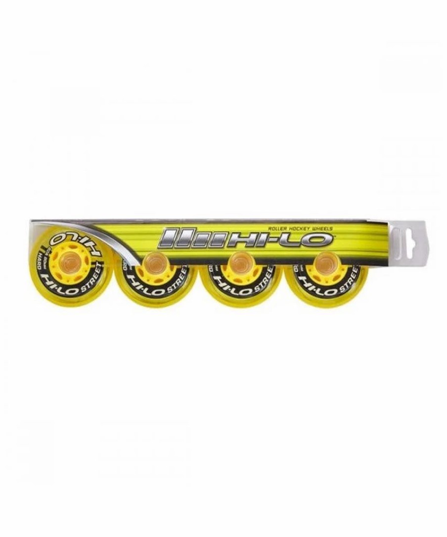 Roller/Street * | Bauer Hi-Lo Street 82A/72Mm Roller Hockey Wheels 4 Pack