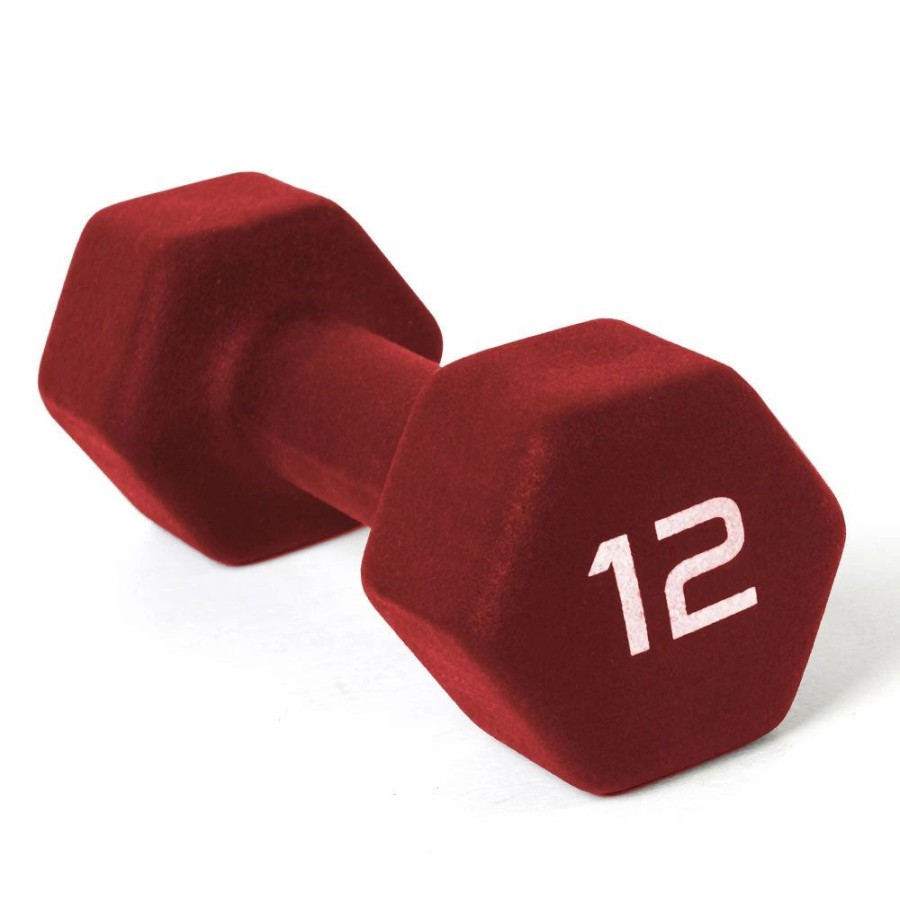 Fitness * | Cap Barbell 12 Lb Neoprene Dumbbell