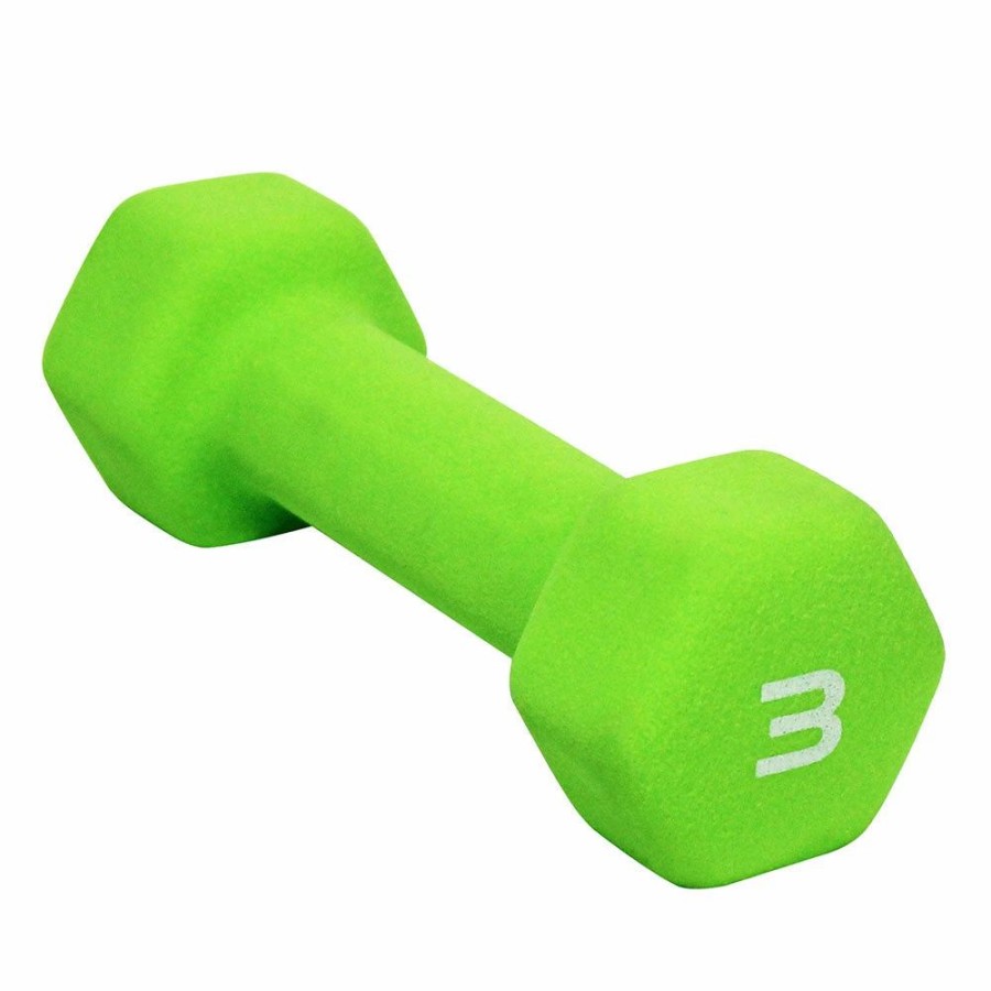 Fitness * | Cap Barbell 3 Lb Neoprene Dumbbell