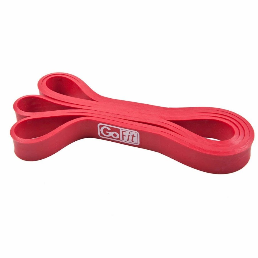 Fitness * | Gofit Super Band 40Lb To 80Lb Red