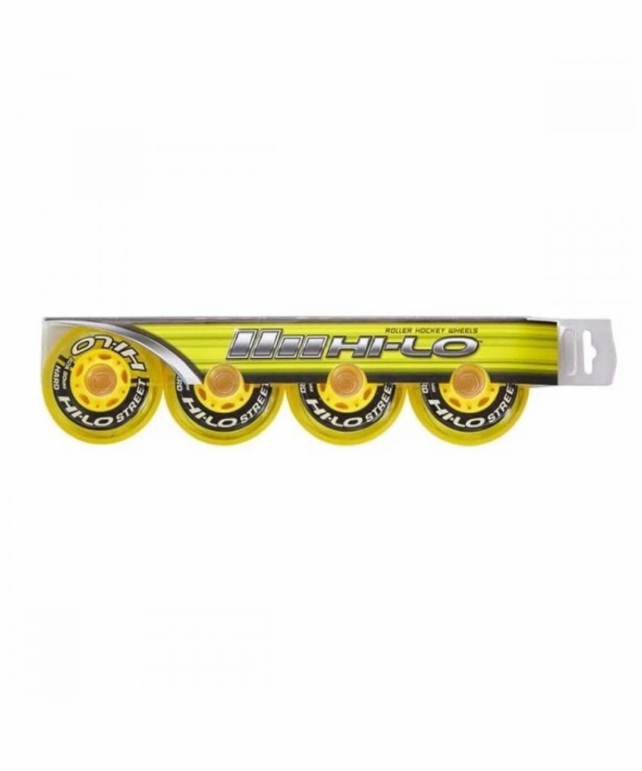 Roller/Street * | Bauer Hi-Lo Street 82A/68Mm Roller Hockey Wheels 4 Pack