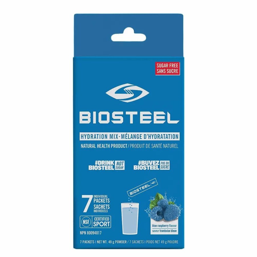 Training * | Biosteel Hydration Sports Drink Mix 7 Count Box Blue Raspberry