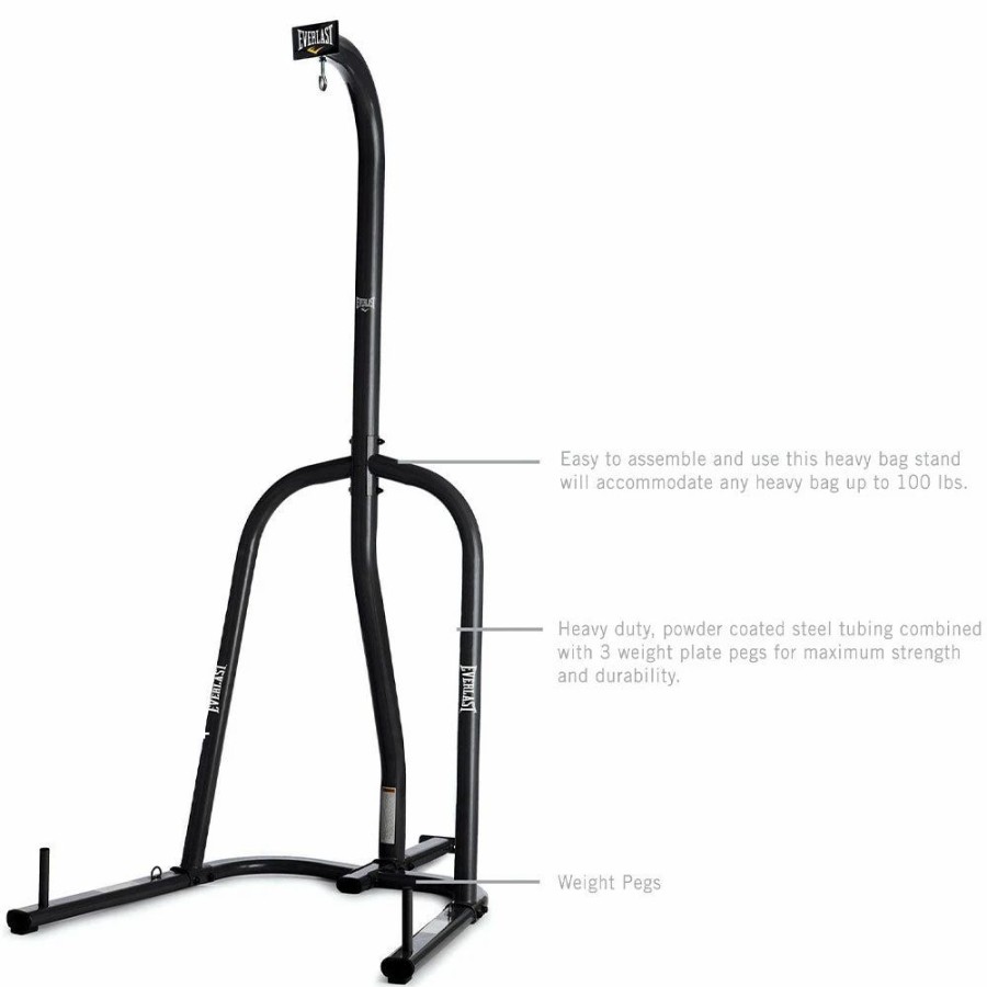 Fitness * | Everlast Heavy Punching Bag Stand