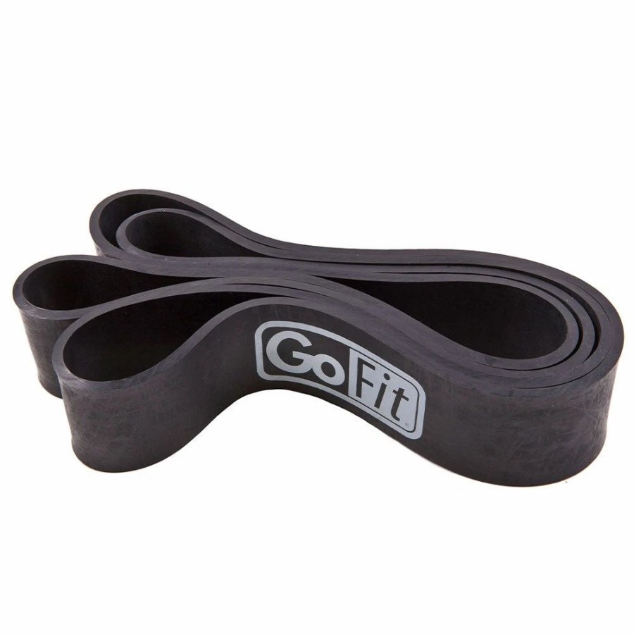 Fitness * | Gofit Super Band 60Lb To 150Lb Black