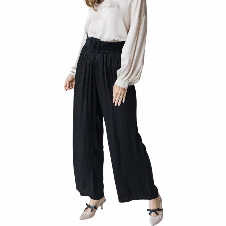 Apparel * | Cobblestone Living Alaina Silk Pants