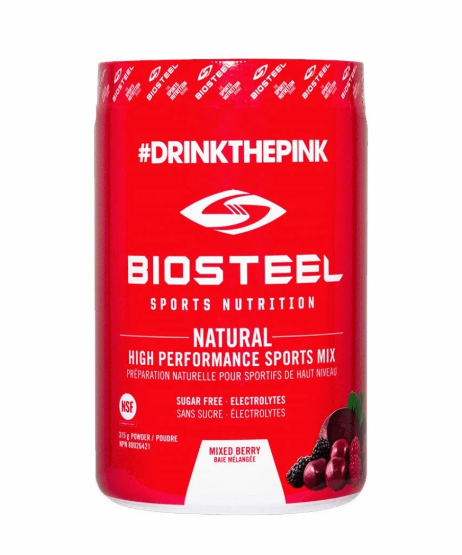 Training * | Biosteel Natural High Performance Sports Drink Mixed Berry 315G