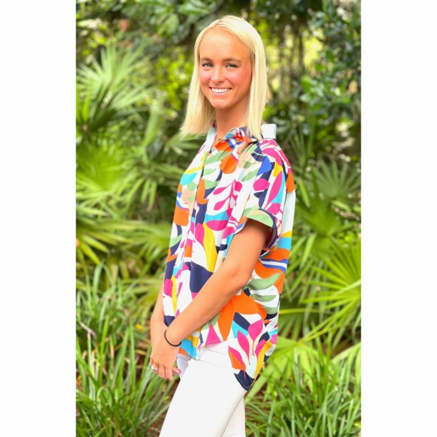 Apparel * | Brightly Printed Jodifl Top