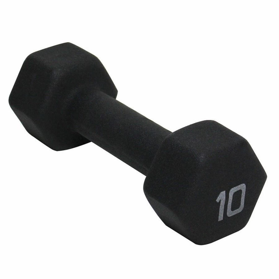 Fitness * | Cap Barbell 10 Lb Neoprene Dumbbell