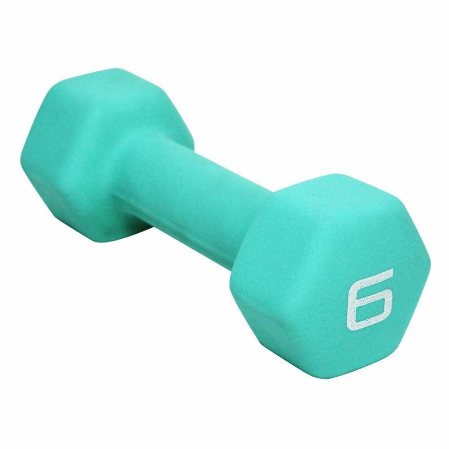 Fitness * | Cap Barbell 6 Lb Neoprene Dumbbell