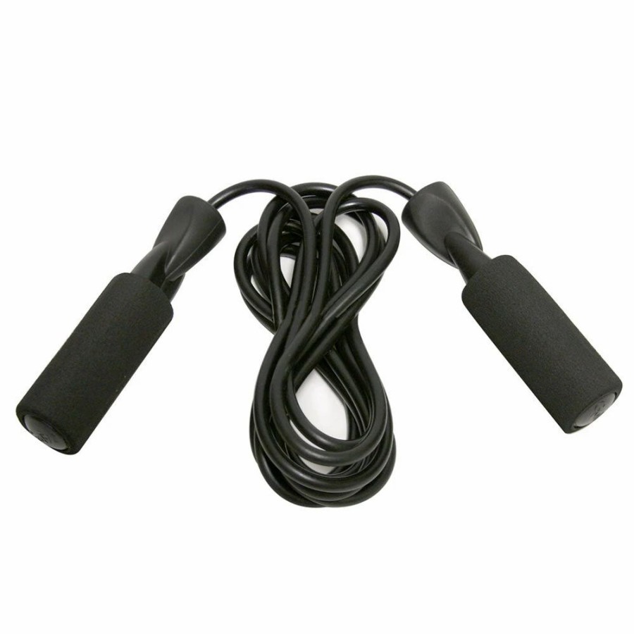 Fitness * | Gofit 9 Foot Adjustable Speed Jump Rope Black