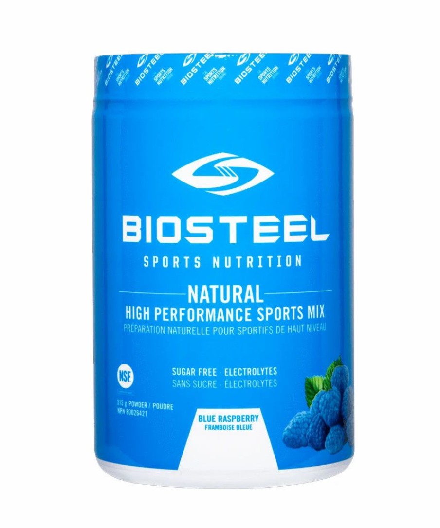 Training * | Biosteel Natural High Performance Sports Drink Blue Rasberry 315G