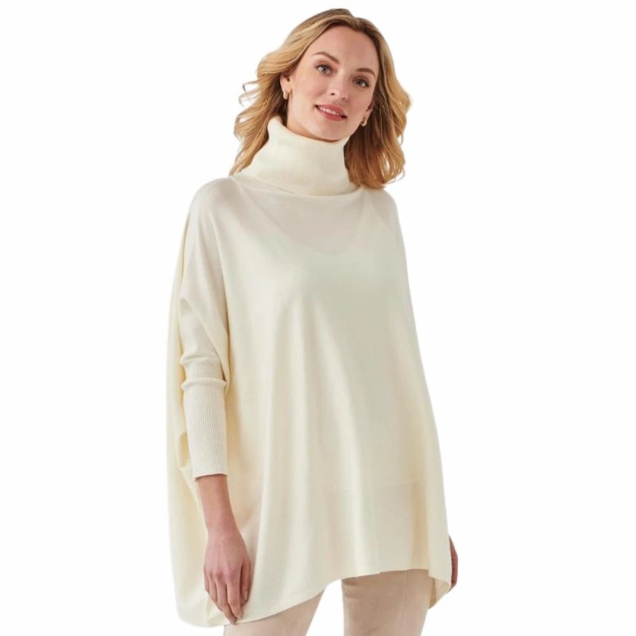 Apparel * | Charlie Paige Timeless Turtleneck Tunic Sugar Swizzle